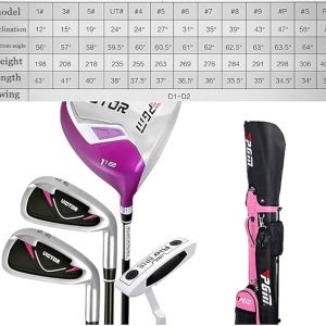 PGM Ladies Golf Set Womens Golf Clubs , Women Putter, Iron,Driver - Image 2