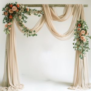 Wedding Arch Curtain Drapery Backdrop Decorations 10m - Image 8