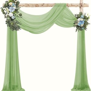 Wedding Arch Curtain Drapery Backdrop Decorations 10m - Image 11