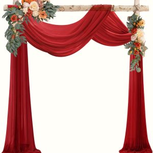 Wedding Arch Curtain Drapery Backdrop Decorations 10m - Image 10
