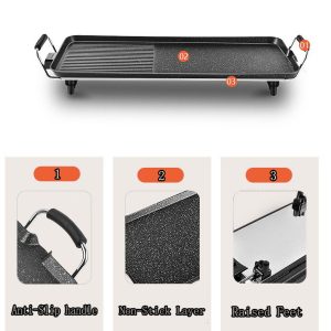 Portable Electric BBQ Grill Plate - Image 2