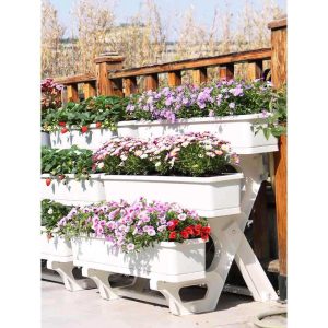 Garden Planter, 3 Tiers Vertical Raised Garden Bed - Image 4