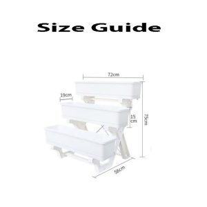 Garden Planter, 3 Tiers Vertical Raised Garden Bed - Image 2