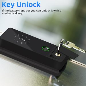 Smart Glass Door Locks, Biometric Fingerprint  Glass Gate Locks - Image 7