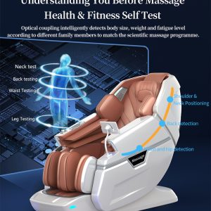 4D Massage Chair, Full Body Message Chair - Image 8