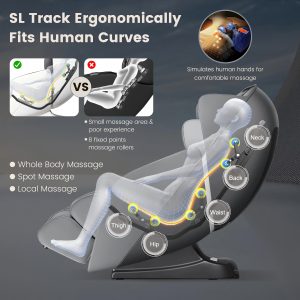 3D Massage Chair Full Body, Full Body Massage Chair 3D SL - Image 3