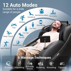 3D Massage Chair Full Body, Full Body Massage Chair 3D SL - Image 7