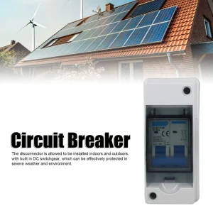 Solar PV Battery Combiner Box DC Switch Circuit Breaker with Junction Box 60A(240v/400v/500v) - Image 4