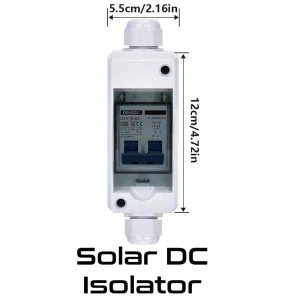 Solar PV Battery Combiner Box DC Switch Circuit Breaker with Junction Box 60A(240v/400v/500v) - Image 2