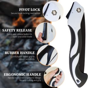 Large Folding Saw (Total length: 63cm) - Image 4
