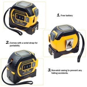 3 In 1 Digital Measuring Tape Laser(40/60m) - Image 6