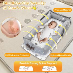 Baby Lounger for Newborn 0-12 Months - Image 6