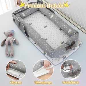 Baby Lounger for Newborn 0-12 Months - Image 5