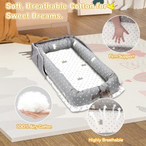 Baby Lounger for Newborn 0-12 Months - Image 4