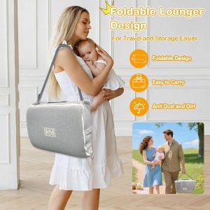 Baby Lounger for Newborn 0-12 Months - Image 3