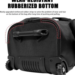 PGM Golf Travel Bags for Airlines with Wheels Golf Clubs Hard Case Foldable - Image 7