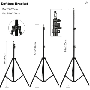 Softbox Lighting Kit Professional Photography Light Studio Kits, Floor Lamp 105W - Image 6