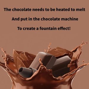 3 Tier Chocolate Fountain Party Fountain - Image 5