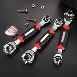 52-in-1 Socket Wrench Multi-Functional Rotating Revolving Spanner - Image 4