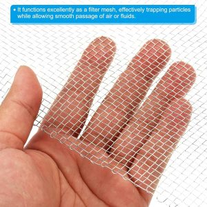 8 Mesh 304 Stainless Steel Wire Mesh Screen 40inch Wide,  Length Cut To Size - Image 3