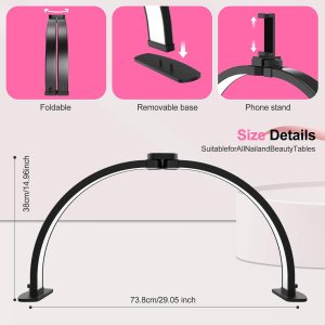 Nail Desk Lamp Manicure Light Led Light for Nails - Image 5