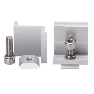 Solar Panel End Clamp, Aluminum 35mm Solar Panel Brackets 10pcs - Image 5