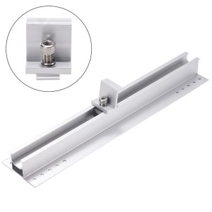 Solar Panel End Clamp, Aluminum 35mm Solar Panel Brackets 10pcs - Image 3