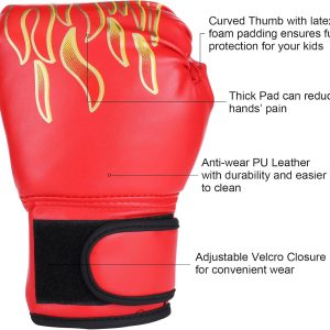 Children Boxing Gloves ,1 Pair Kids Boxing Gloves - Image 4