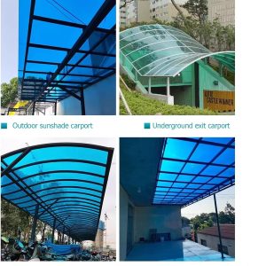 3mm Polycarbonate Panel, Plastic Glass Panel, Glass Replacement 0.6m/0.8m/1m Width, Length Customized - Image 4