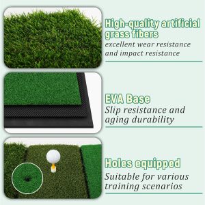 Golf Mat, Golf Hitting Mat Outdoor for Training - Image 5