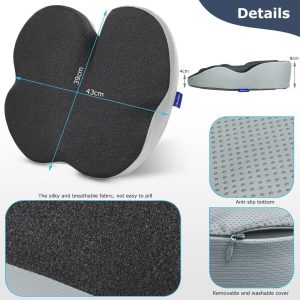 Seat Cushion for Back and Tailbone Support – U-Shaped Chair Cushion - Image 5