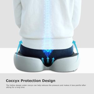 Seat Cushion for Back and Tailbone Support – U-Shaped Chair Cushion - Image 6