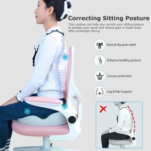Seat Cushion for Back and Tailbone Support – U-Shaped Chair Cushion - Image 2