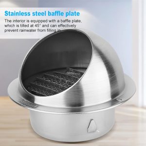 304 Stainless Steel Wall Air Vent Cover - Image 4