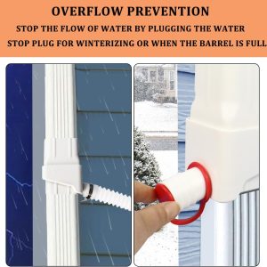 Rain Harvesting,  Rainwater Collection System ,Rain Barrel Diverter Kit - Image 3