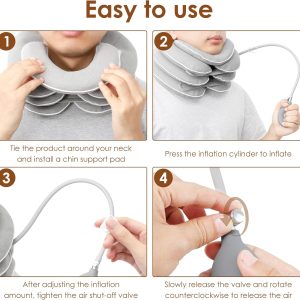 Inflatable Cervical Neck Shoulder Traction Device - Image 4