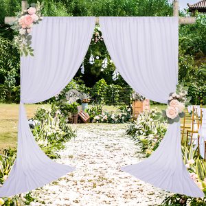 Photography Backdrop Drapes Curtains Wedding Backdrop, Birthday Home Party 3x3m - Image 3