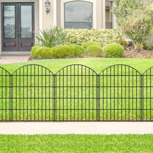 Metal Garden Fence ,Heavy Duty Garden Fence with Gate 6/8/10/20 Panels - Image 6
