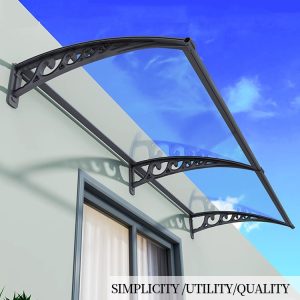 Door Window Awning Canopy Awning 120/150/200cm OR Cut to Size - Image 3