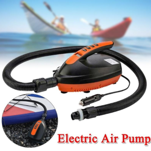 SUP Electric Air Pump with battery clamp - Image 3