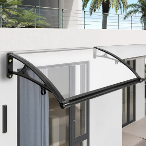 Awning for Door Entrance, Window Awnings Exterior with Aluminum Bracket 1.2m/2.4m or Cut To Size - Image 1