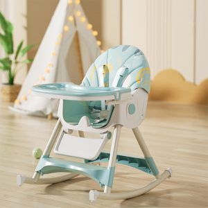 Baby High Chair Swings 3 IN 1 Foldable Baby Chair - Image 6