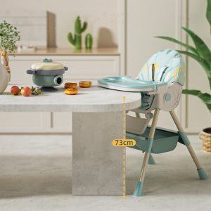 Baby High Chair Swings 3 IN 1 Foldable Baby Chair - Image 4