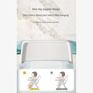 Baby High Chair Swings 3 IN 1 Foldable Baby Chair - Image 8