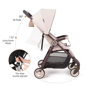 Lightweight Baby Stroller Pram Travel Stroller - Image 3