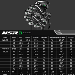 PGM Complete set advanced men Golf Clubs- R/S Flex - Image 3