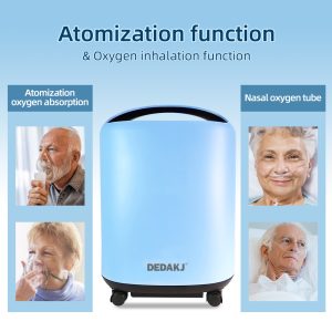 Deda 5L 10L High Flow Home Oxygen Concentrator With Nebulizer - Image 5