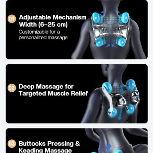 Massage Chair Full Body, Heating Massage Chair, SL-Track Massage Chair L39max - Image 18