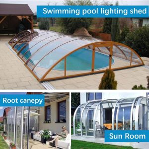 5mm Clear Polycarbonate Roofing, Polycarbonate Roofing Panel Cut to Size - Image 9