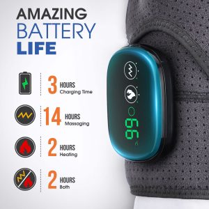 Shoulder Heating Pad, Heated Shoulder Wrap with Massager - Image 9